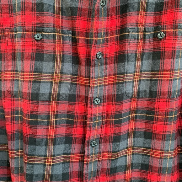 Woolrich red flannel buttondown size XXL - Picture 7 of 7